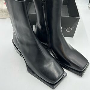 Men's SUNNI SUNNI Reese  block heel boots size 9, made in Portugal